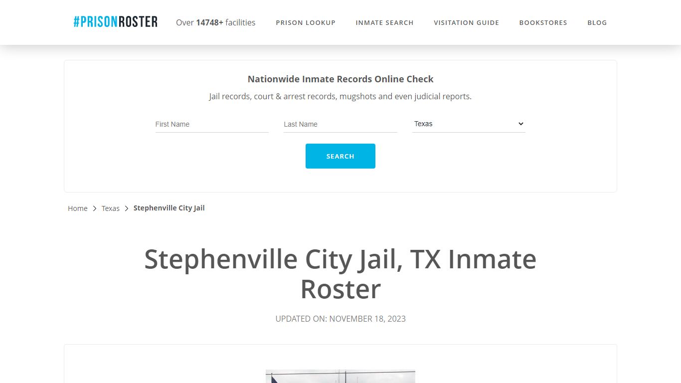 Stephenville City Jail, TX Inmate Roster - Prisonroster